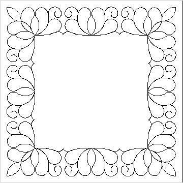 (image for) Feather Fantasy Border and Corner 9-L02200*